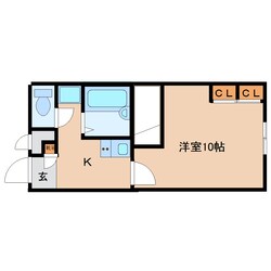 大和小泉駅 徒歩4分 1階の物件間取画像